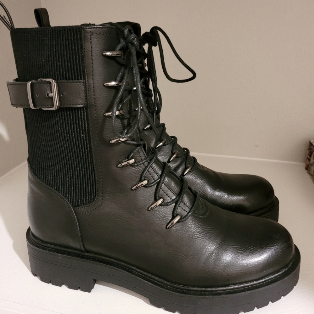 Tahari Combat Boot